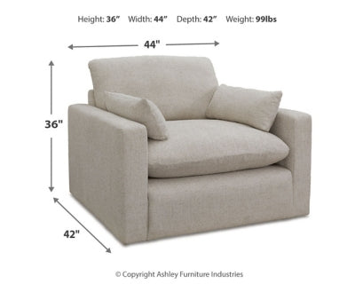 Silla refinada de gran tamaño