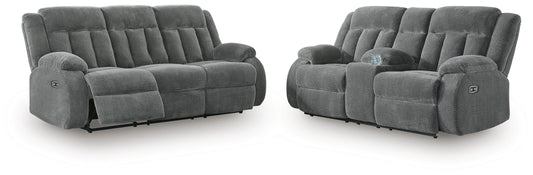 Greely Bend Power Reclining Sofa and Power Recliner