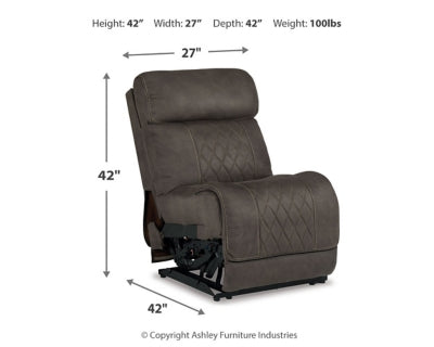 Sillón reclinable sin brazos Hoopster Power