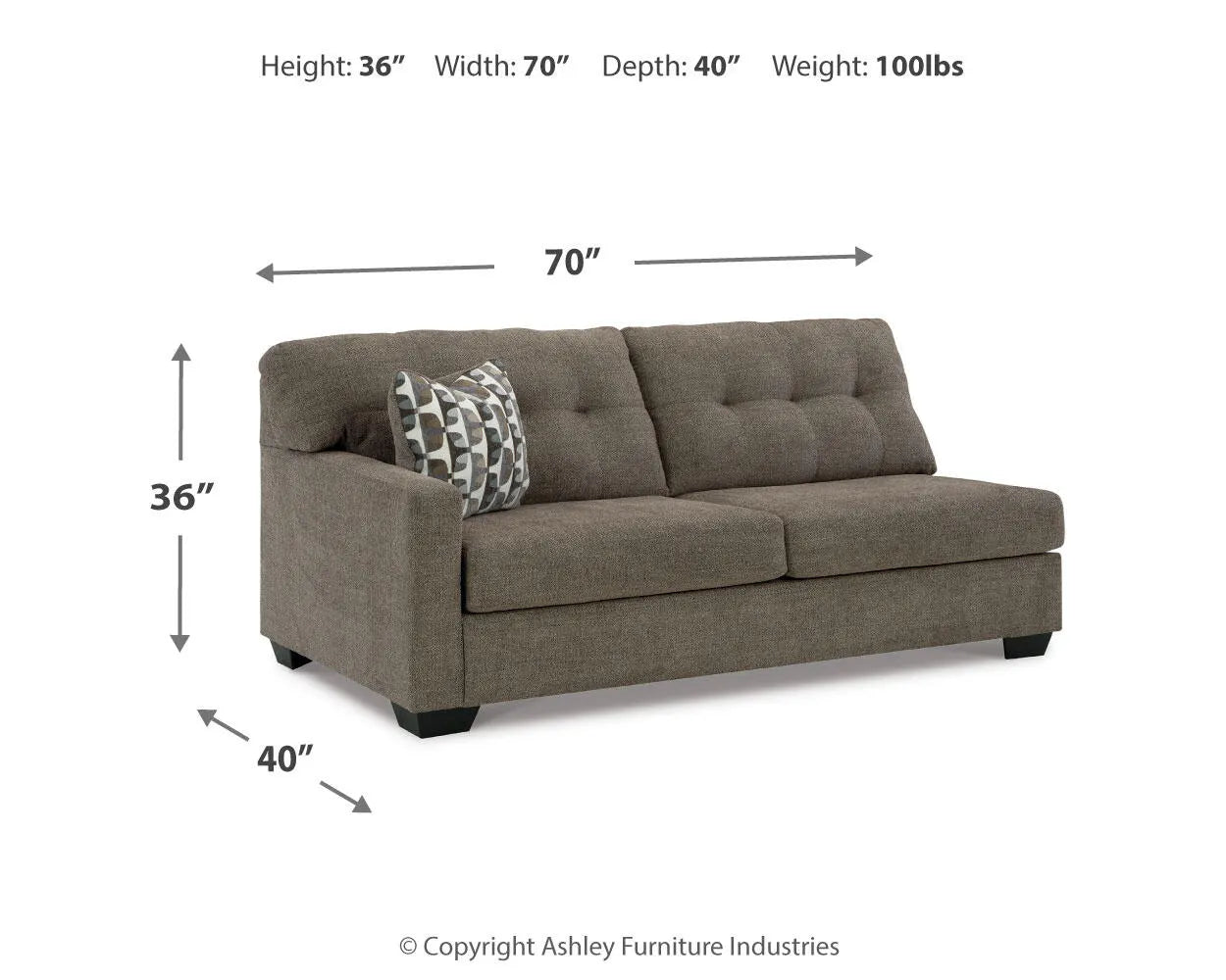 Mahoney Left-Arm Facing Sofa