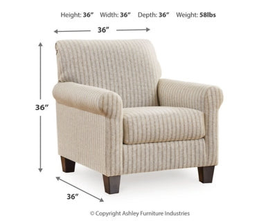 Silla decorativa Valerani