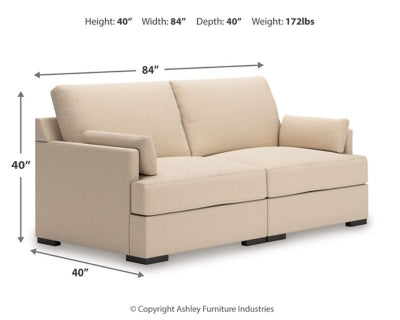Loveseat seccional de 2 piezas Regality