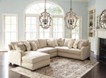 Seccional Luxora de 4 piezas con chaise longue