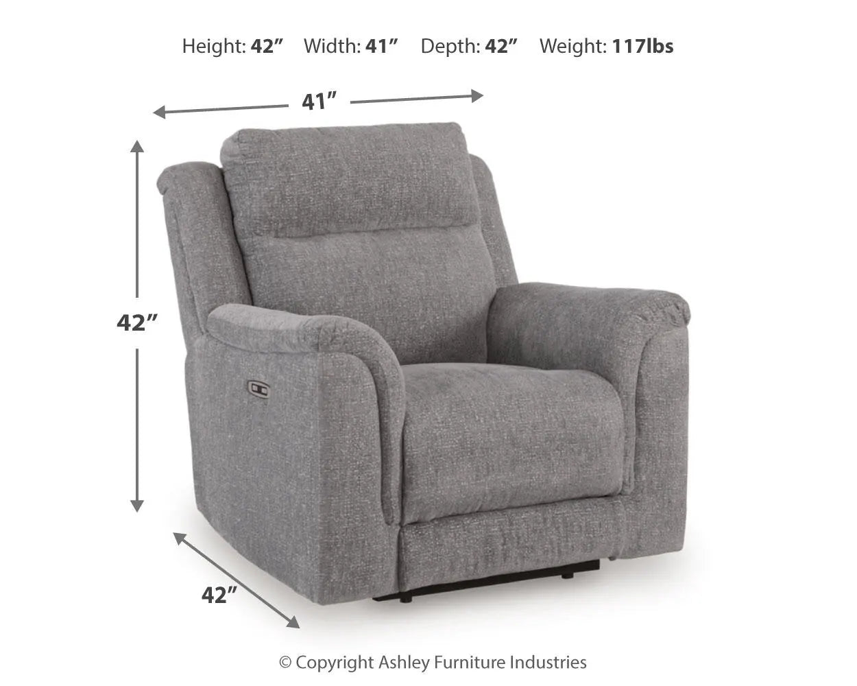 Overflow Power Recliner