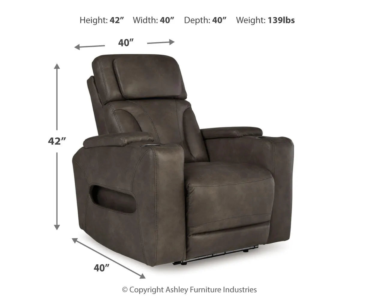 Warrior Peak Power Recliner