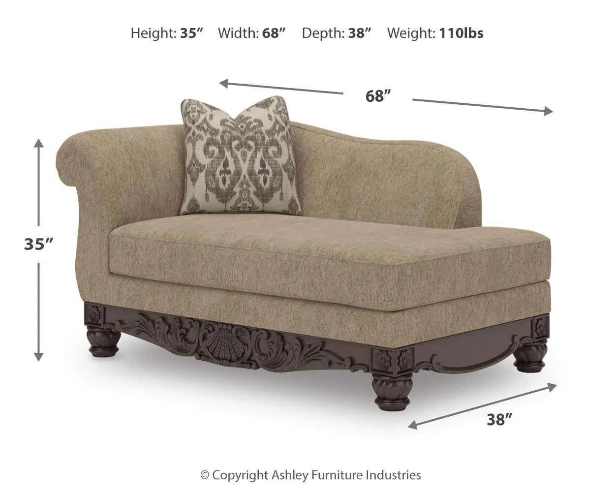 Stanmore Right-Arm Facing Corner Chaise