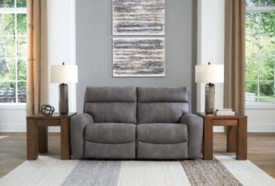 Loveseat seccional reclinable eléctrico de dos piezas DuraPella de última generación