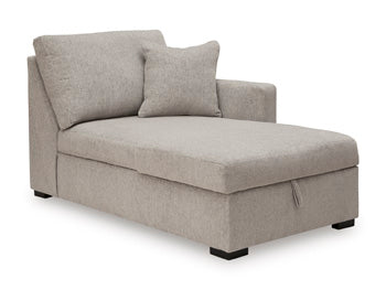ModMax Luxe Right-Arm Facing Corner Chaise with Storage