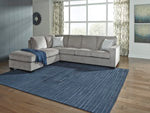 Sofá cama seccional de dos piezas Altari con chaise longue