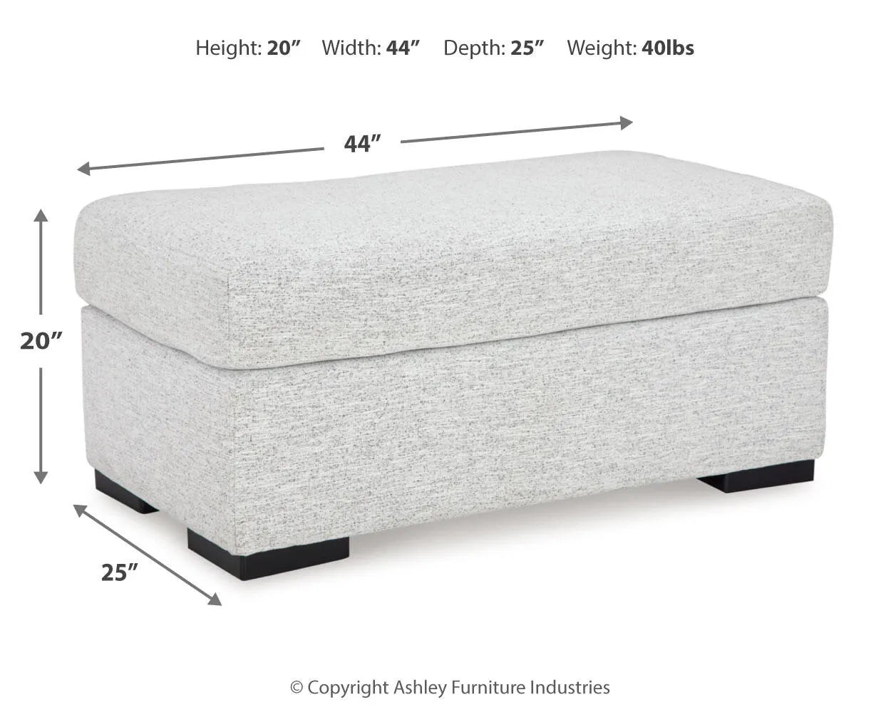 Tasselton Ottoman