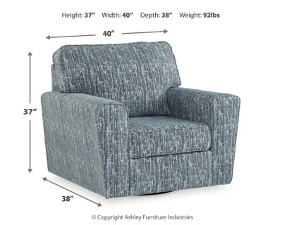 Silla giratoria decorativa Aterburm