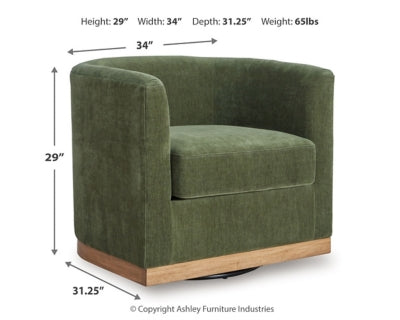 Silla giratoria decorativa Jersonlow