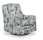 Sillón giratorio deslizante Dustinford