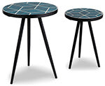 Mesa auxiliar Clairbelle (juego de 2)