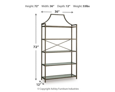 Librería Bernonly de 72"