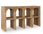 Mesa consola de sofá Luzmanacy