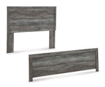 Cabecera/pie de cama con panel Queen Bronyan
