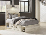 Cama doble Cambeck con dos cajones de almacenamiento