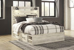 Cama Queen Cambeck con dos cajones de almacenamiento