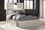 Cama completa Cambeck con dos cajones de almacenamiento