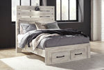 Cama completa Cambeck con dos cajones de almacenamiento