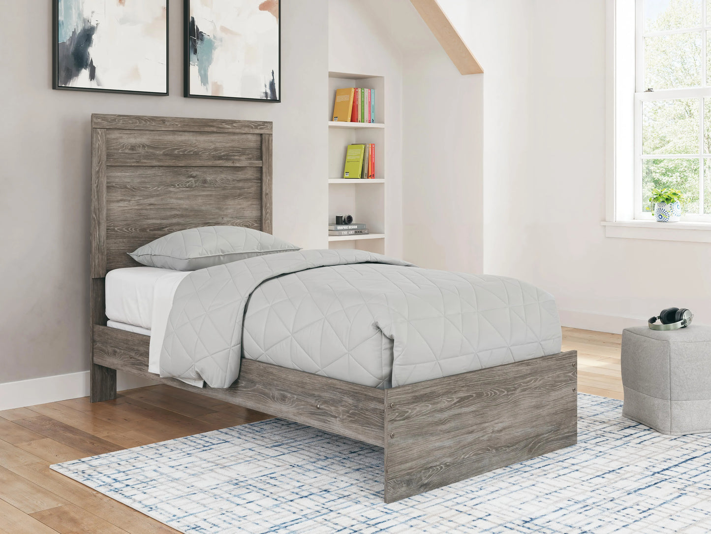 Cama individual con paneles Ralinksi