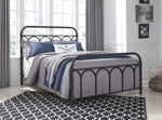 Cama de metal completa Nashburg