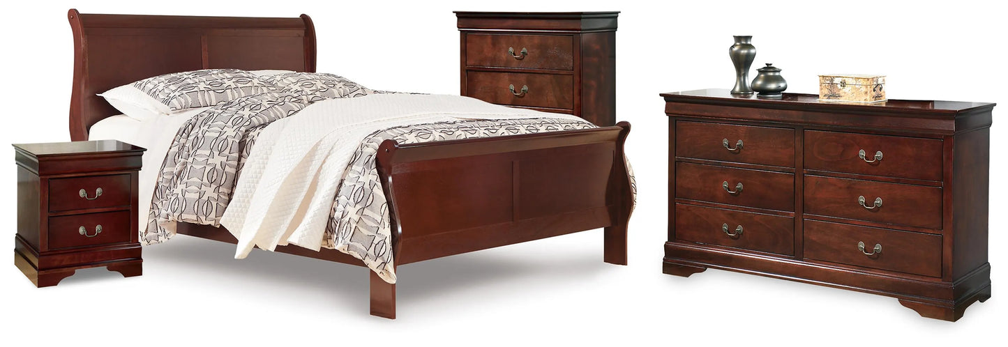 Alisdair Queen Sleigh Bed, Dresser, Chest and Nightstand
