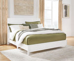 Cabecera/pie de cama con paneles y listones Binterglen King/California King