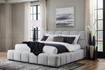 Jesstean King/California King Upholstered Headboard/Footboard/Bunkie Board