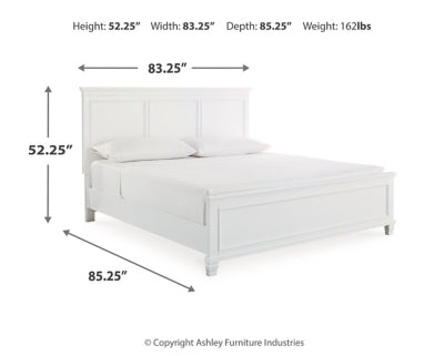 Fortman King Panel Bed