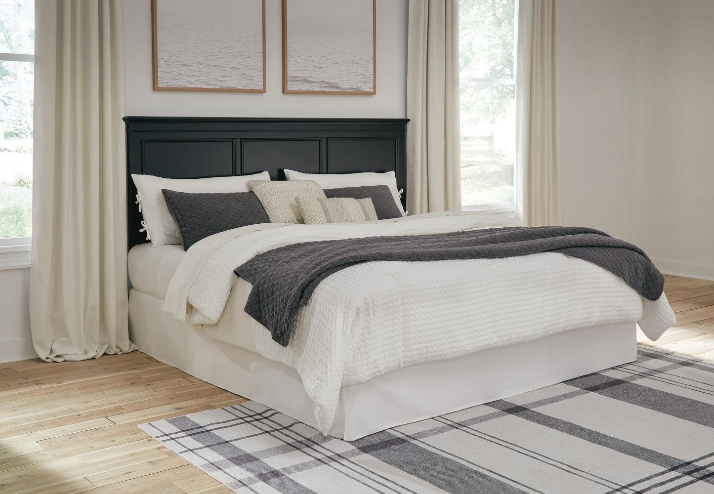 Lanolee King/California King Panel Headboard