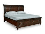 Porter King/California King Storage Footboard