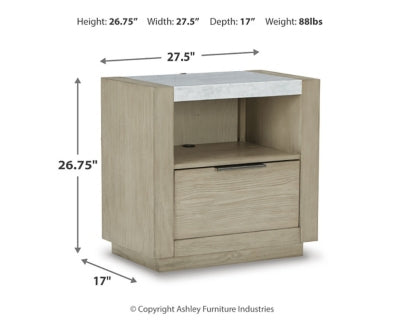 Mesita de noche Hennington