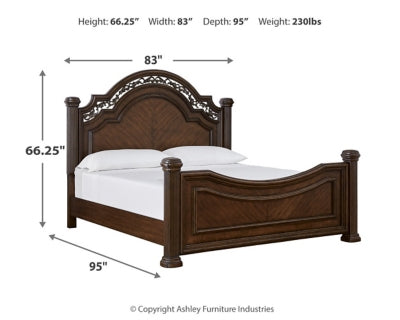 Cama con dosel Lavinton King
