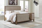 Roanhowe King/California King Upholstered Headboard/Footboard