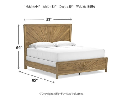 Cama Takston King con paneles