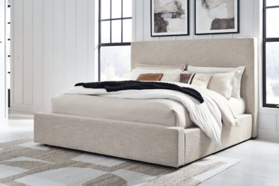 Cama tapizada con almacenaje Kristiland King