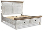 Rieles de panel Havalance Queen con listones enrollables