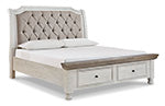 Havalance Queen Upholstered Sleigh Headboard