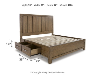 Cabalynn Queen/King/California King Storage Drawers (Set of 4)