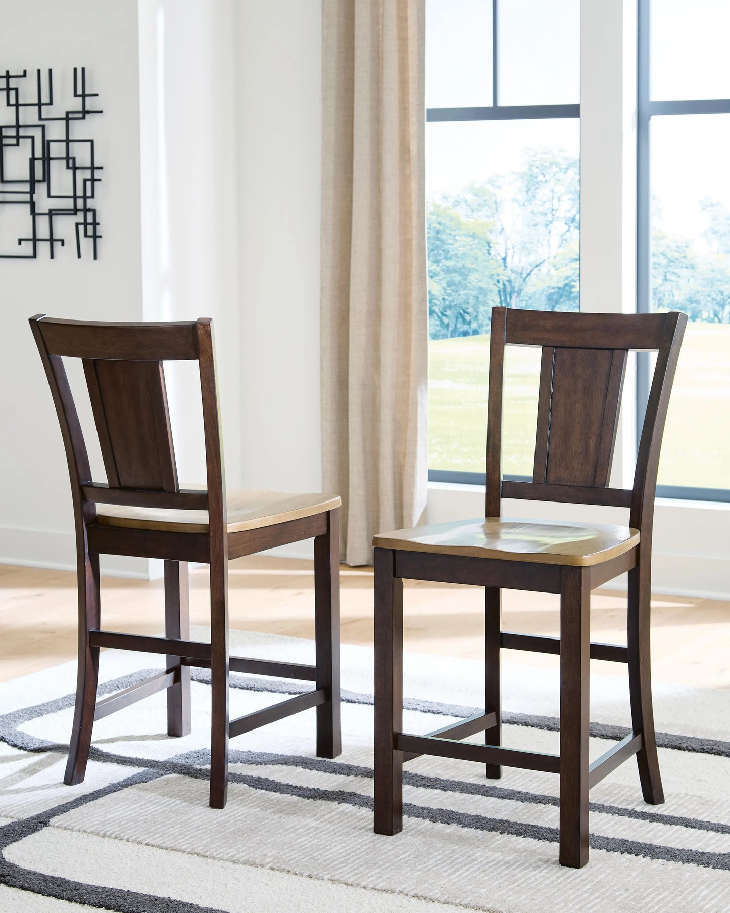 Anixburg Counter Height Barstool (Set of 2)