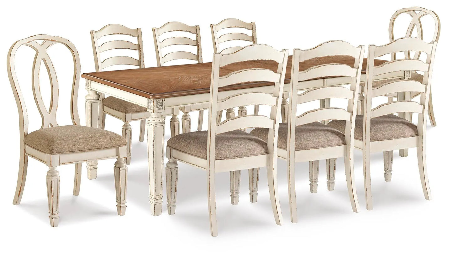 Mesa de comedor Realyn con 8 sillas