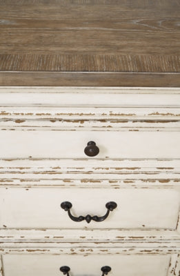 Mesa de comedor Realyn y 8 sillas