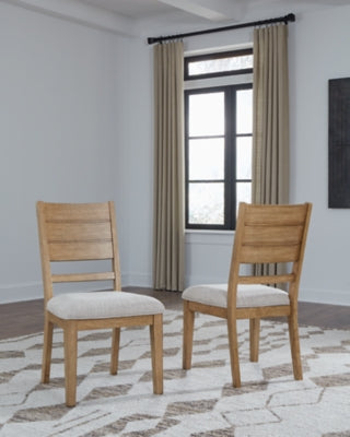 Silla de comedor Kristiland (juego de 2)