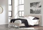 Cama Queen con plataforma y paneles Socalle