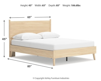 Cama Queen Cabinella con plataforma y paneles