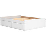 Paneles de cama de plataforma Queen de Onita