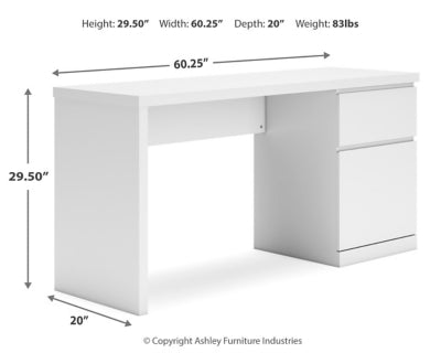 Escritorio de oficina en casa Onita de 60"