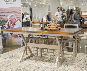 Jendanton Counter Height Dining Extension Table